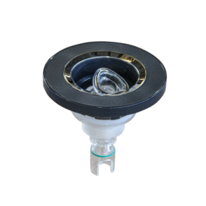 3-3/8" Diamond Jet Single Rotational Triangle Nozzle - Clear
