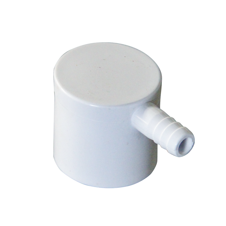 1″ 1 Port 3/8″ Ribbed Barb Socket*Blind