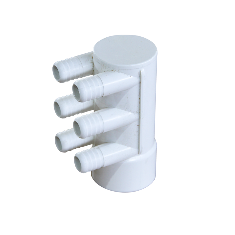 2″ 6 Port 3/4 Ribbed Barb Water Manifold Socket*Blind