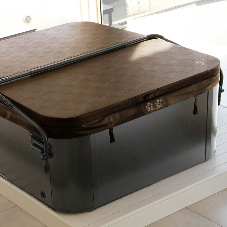 Crystec HD Thermo Efficient Spa Cover L2100 x W2100 x R150 – Brown