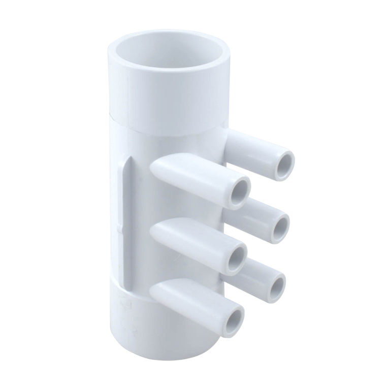 2″ 6 Port 3/4 Ribbed Barb Water Manifold Socket*Socket