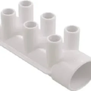 1.5" 6 Port - 3/4" Smooth Barb Water Manifold Socket*Blind