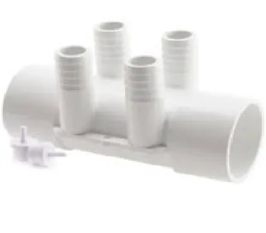 1.5″ 4 Port – 3/4″ Ribbed Barb Water Manifold Socket*Socket