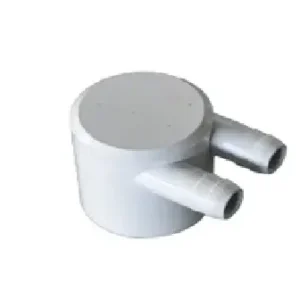2" 2 Port 3/4 Ribbed Barb Water Manifold Socket*Socket