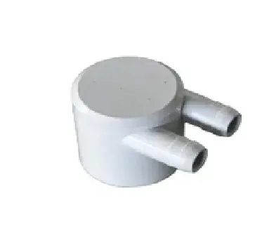 2″ 2 Port 3/4 Ribbed Barb Water Manifold Socket*Socket