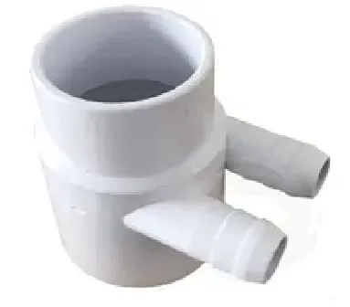 2″ 2 Port 3/4 Ribbed Barb Water Manifold Socket*Spigot